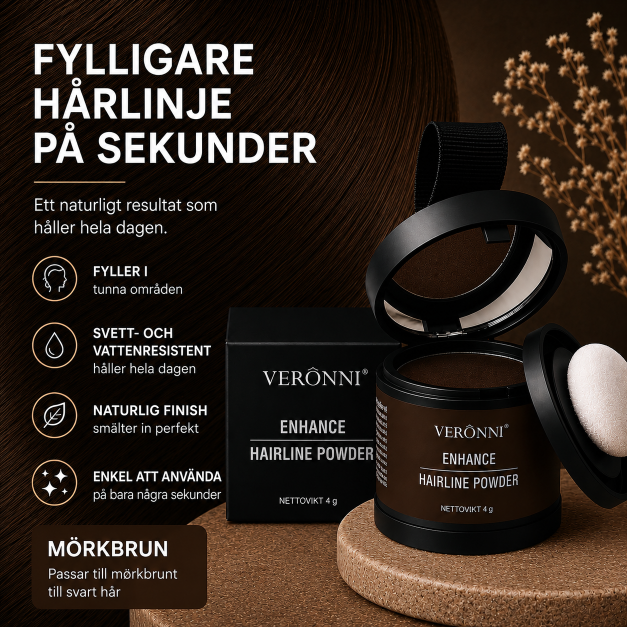 RootDefine™ Hårfestepulver