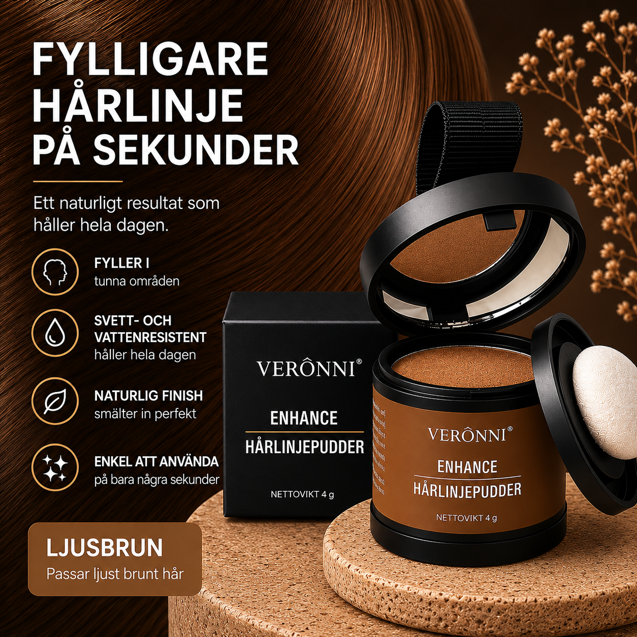 RootDefine™ Hårfestepulver